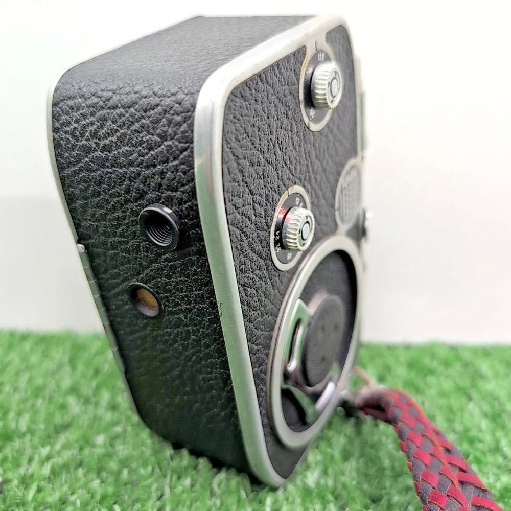Paillard Vintage Bolex B8 C8S Movie Camera Switzerland 8mm Black - Untested